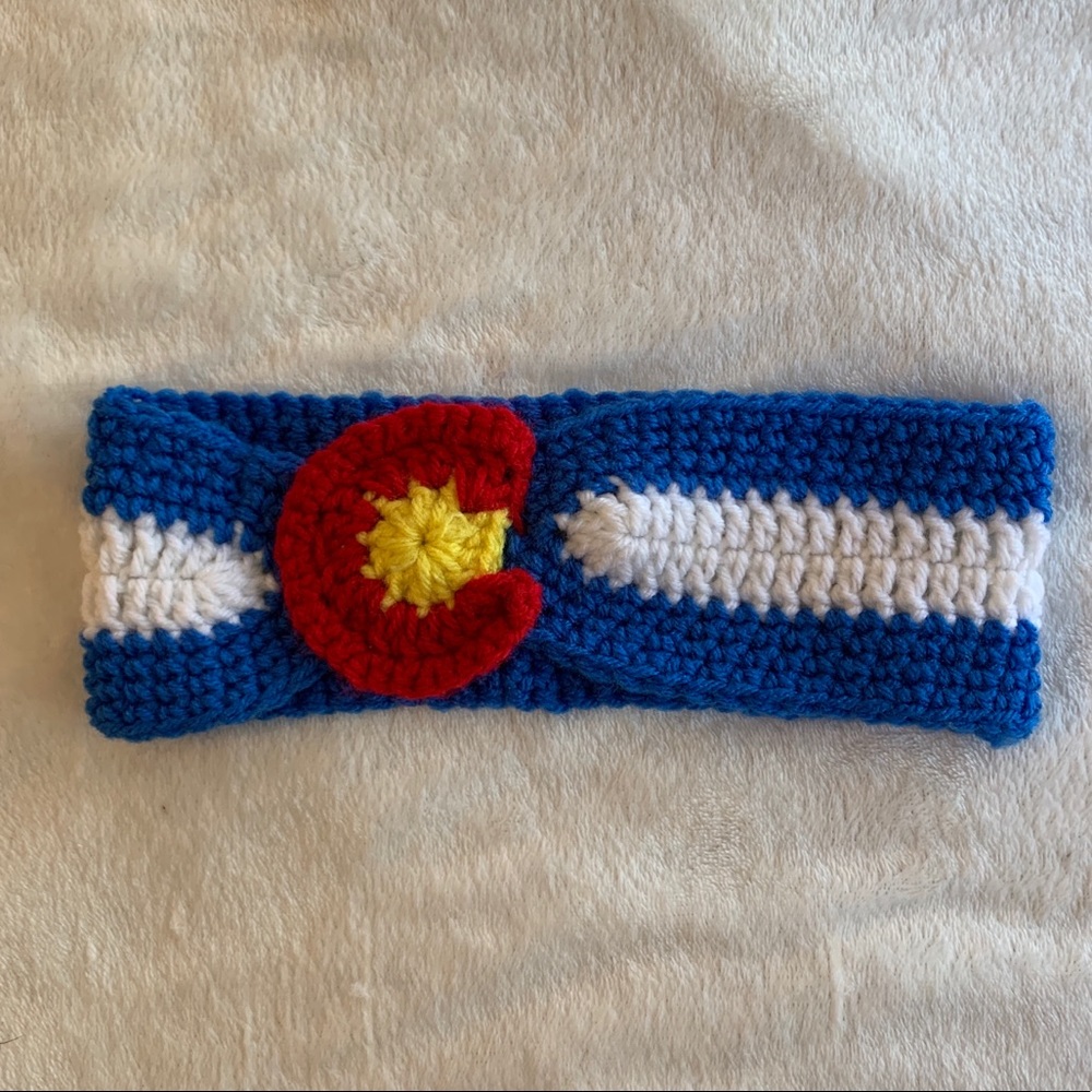 Hand woven Colorado head band